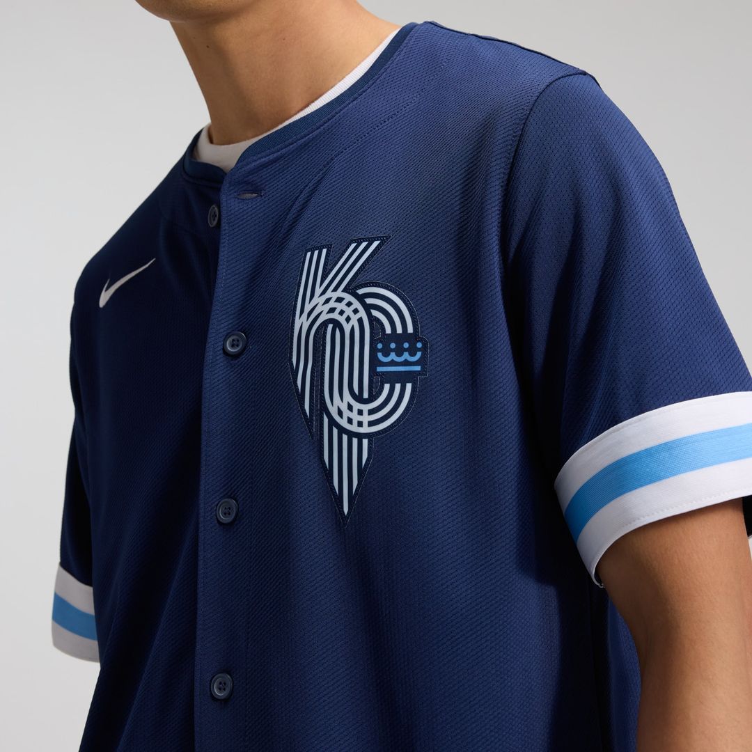 Men's Kansas City Royals Navy City Connect Jersey