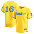 Men's Boston Red Sox Jarren Duran Gold Alternate Jersey