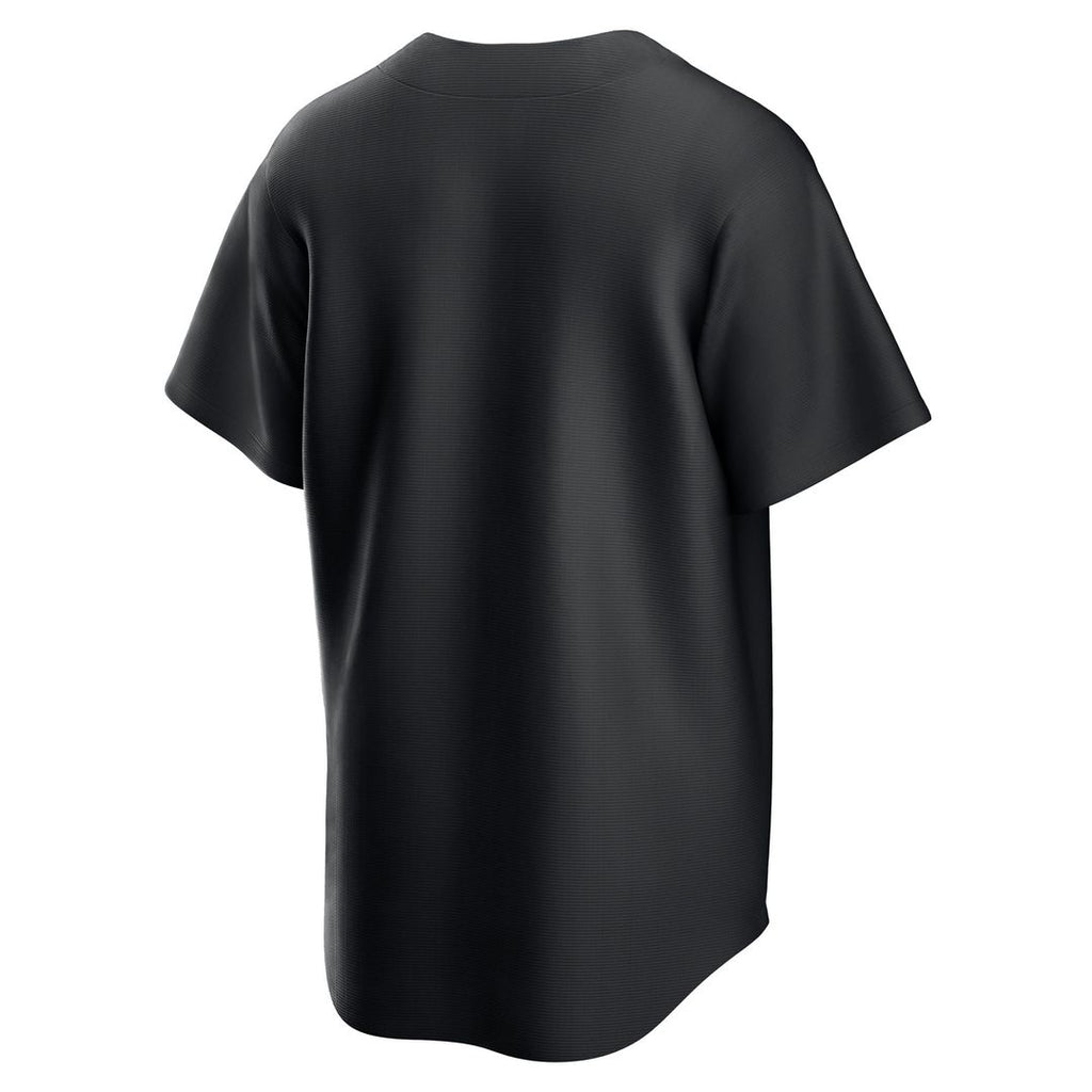 Men's Cleveland Guardians Black Replica Jersey