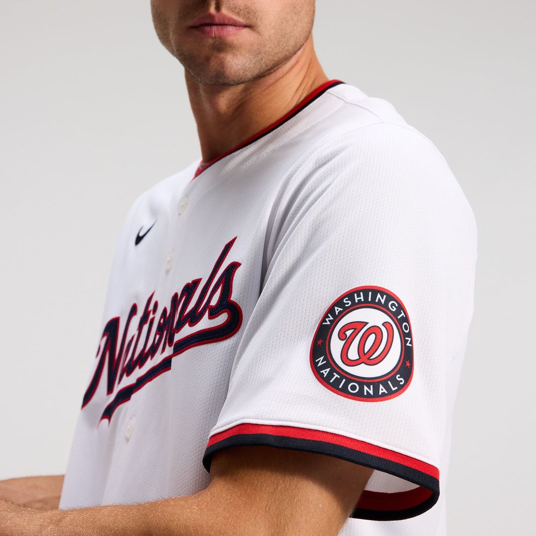 Men's Washington Nationals Dylan Crews Navy Alternate Jersey