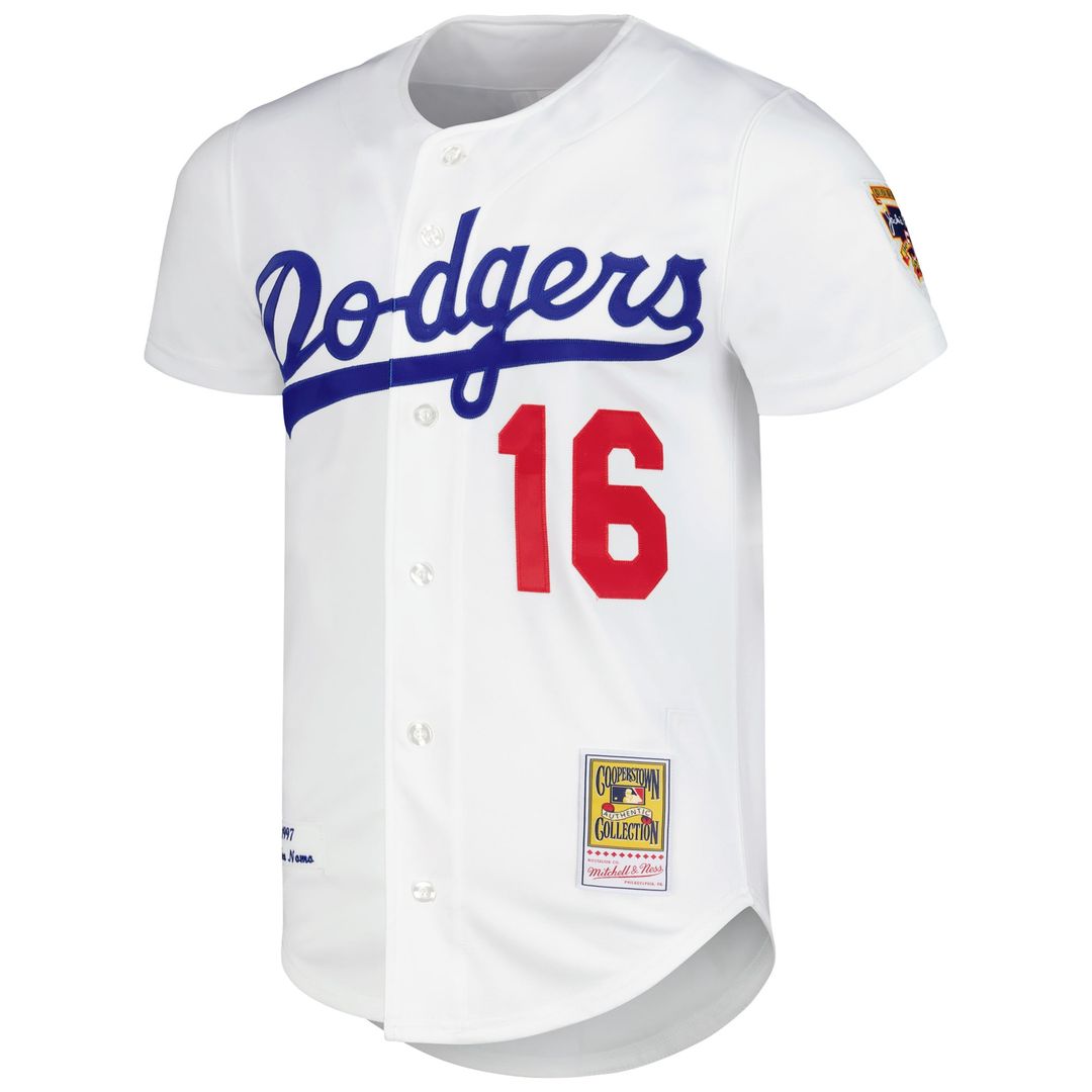 Men's Los Angeles Dodgers Hideo Nomo White Jersey