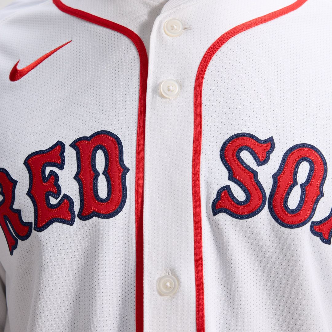 Men's Boston Red Sox White Home Jersey