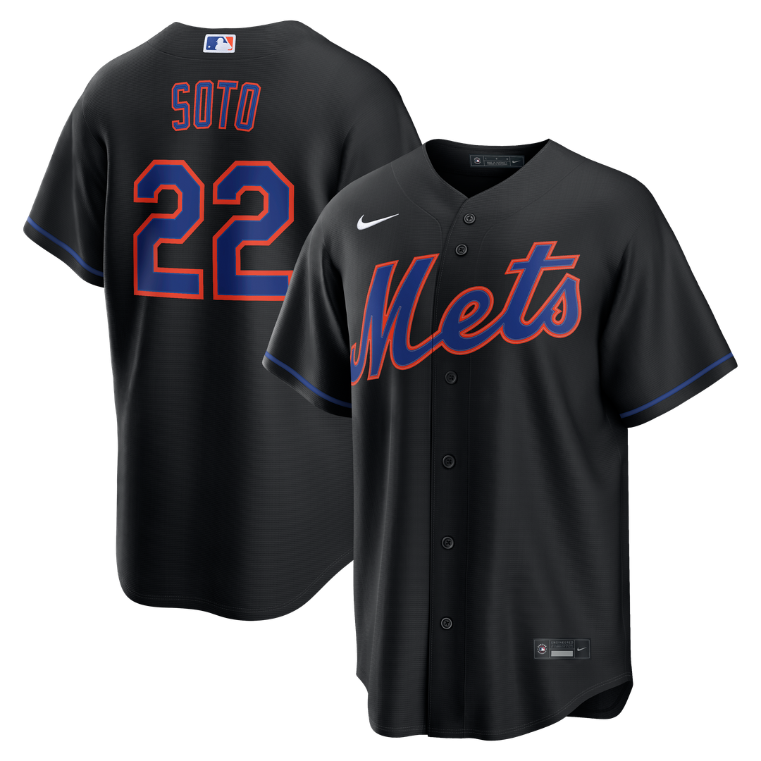 Men's New York Mets Juan Soto White Home Replica Jersey
