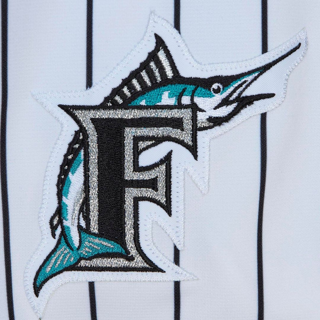 Men's Florida Marlins Dontrelle Willis White Jersey
