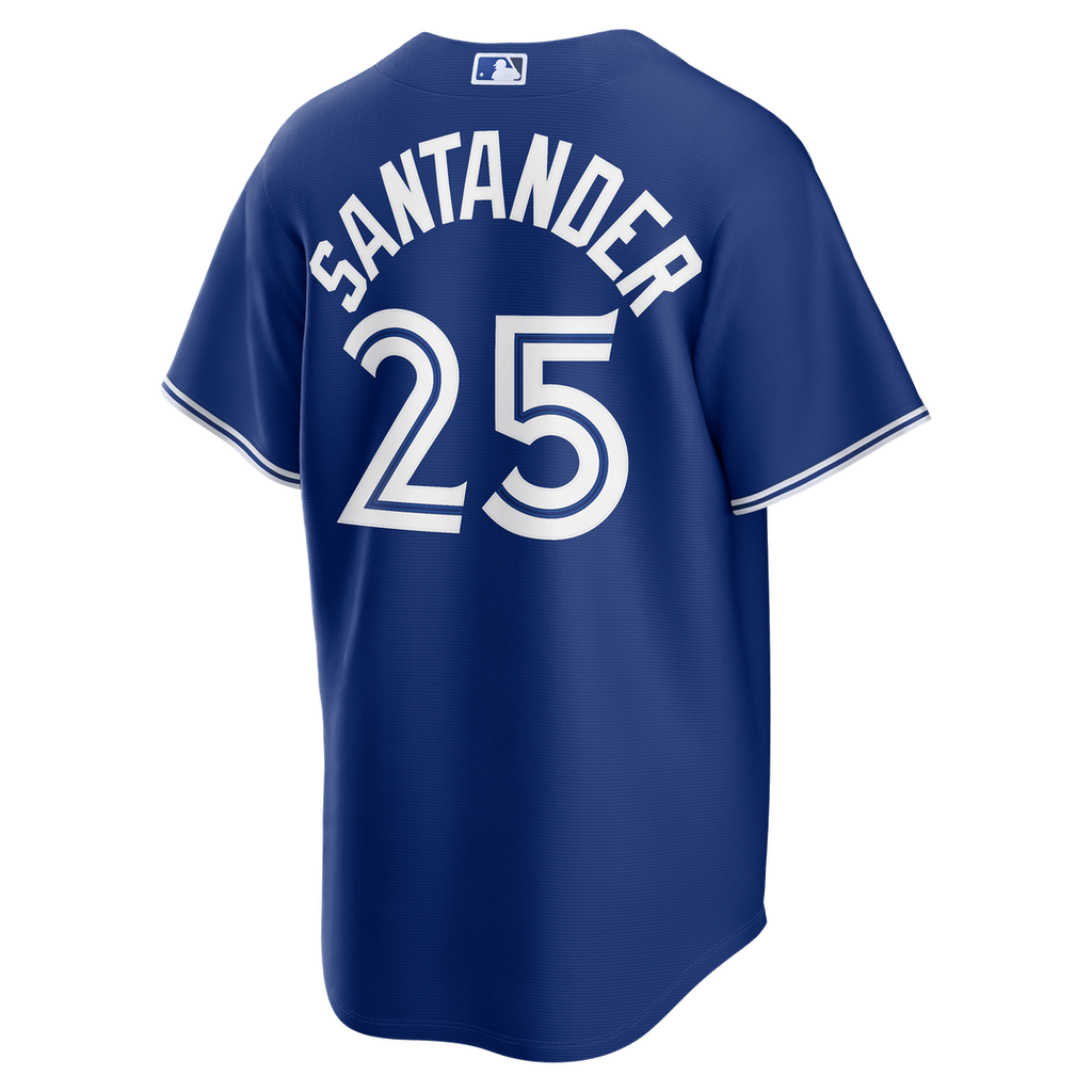 Men's Toronto Blue Jays Anthony Santander Royal Alternate Replica Jersey