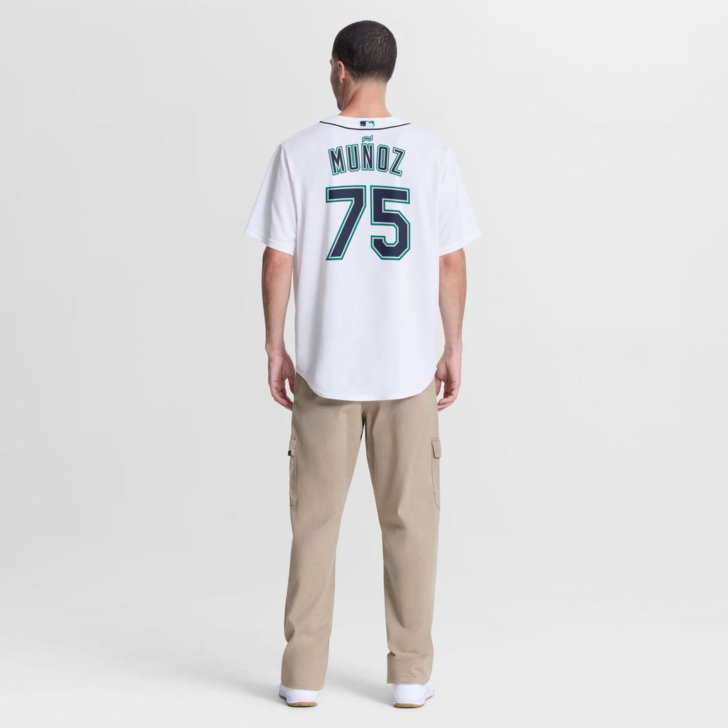 Men's Seattle Mariners Andrés Muñoz White Home Replica Jersey