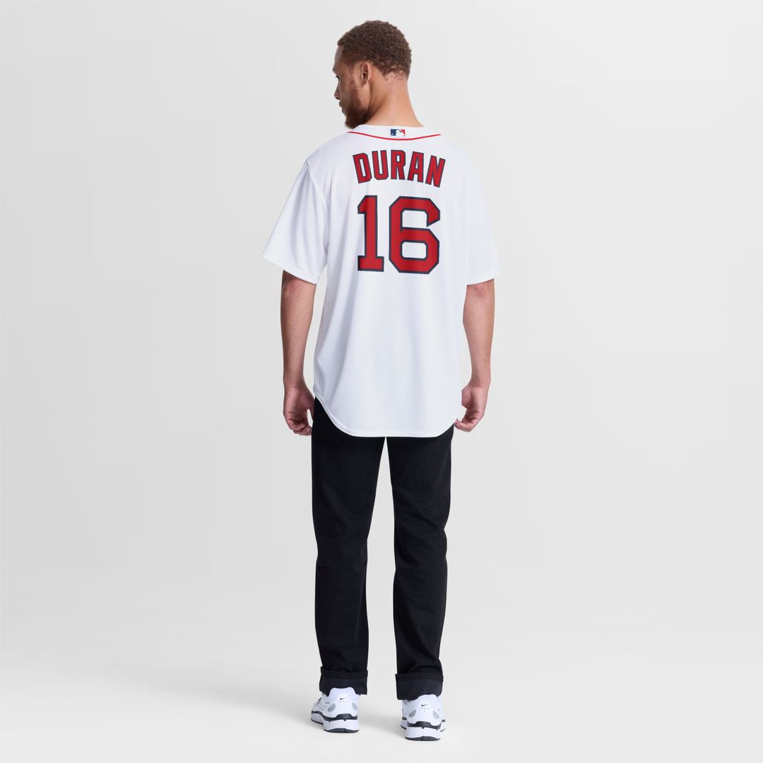 Men's Boston Red Sox Jarren Duran White Home Replica Jersey