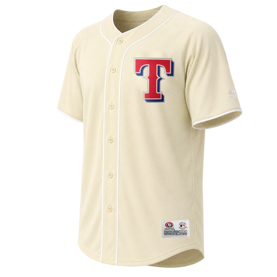 Men's Texas Rangers Cream Fashion Jersey