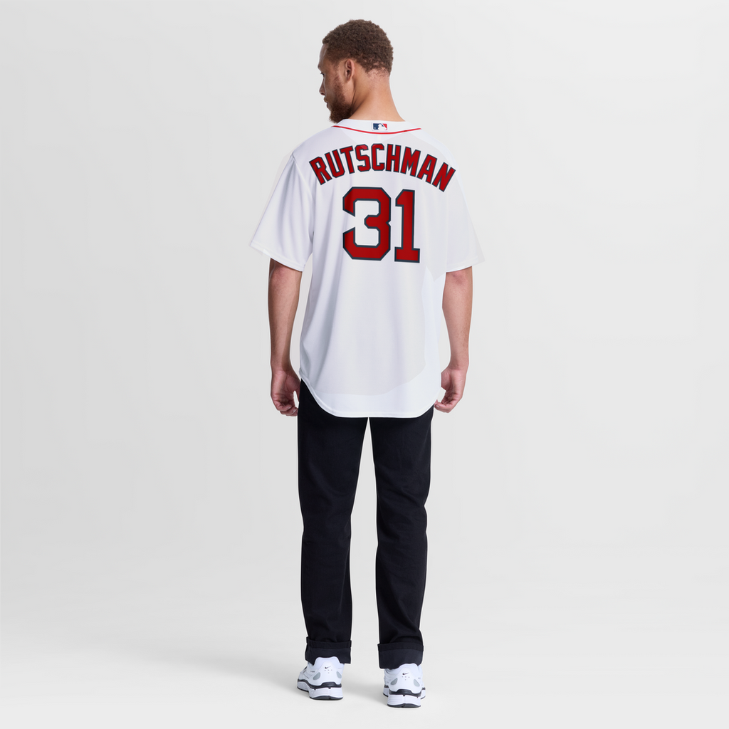 Men's Boston Red Sox Adley Rutschman White Home Replica Jersey