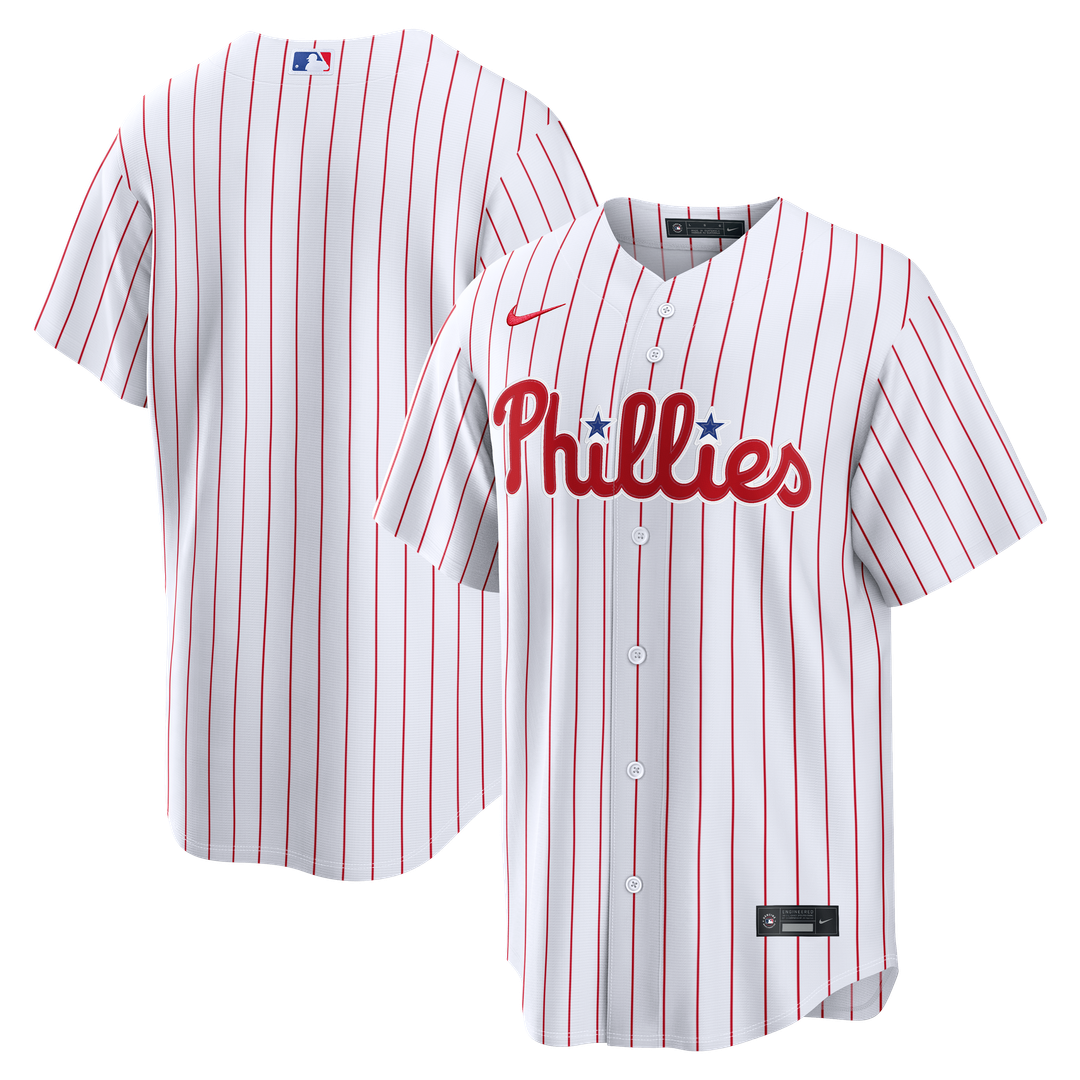 Men's Philadelphia Phillies White Home Replica Jersey
