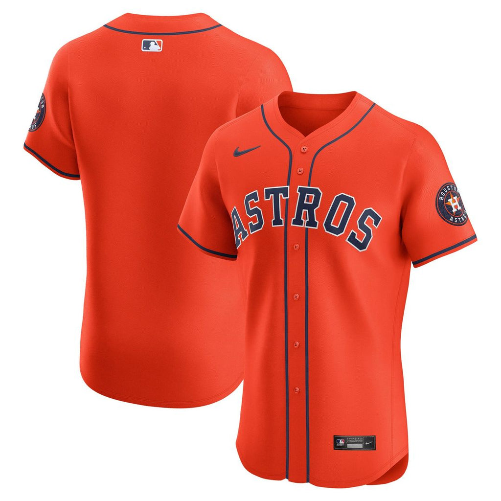 Men's Houston Astros Navy Alternate 2 Elite Jersey