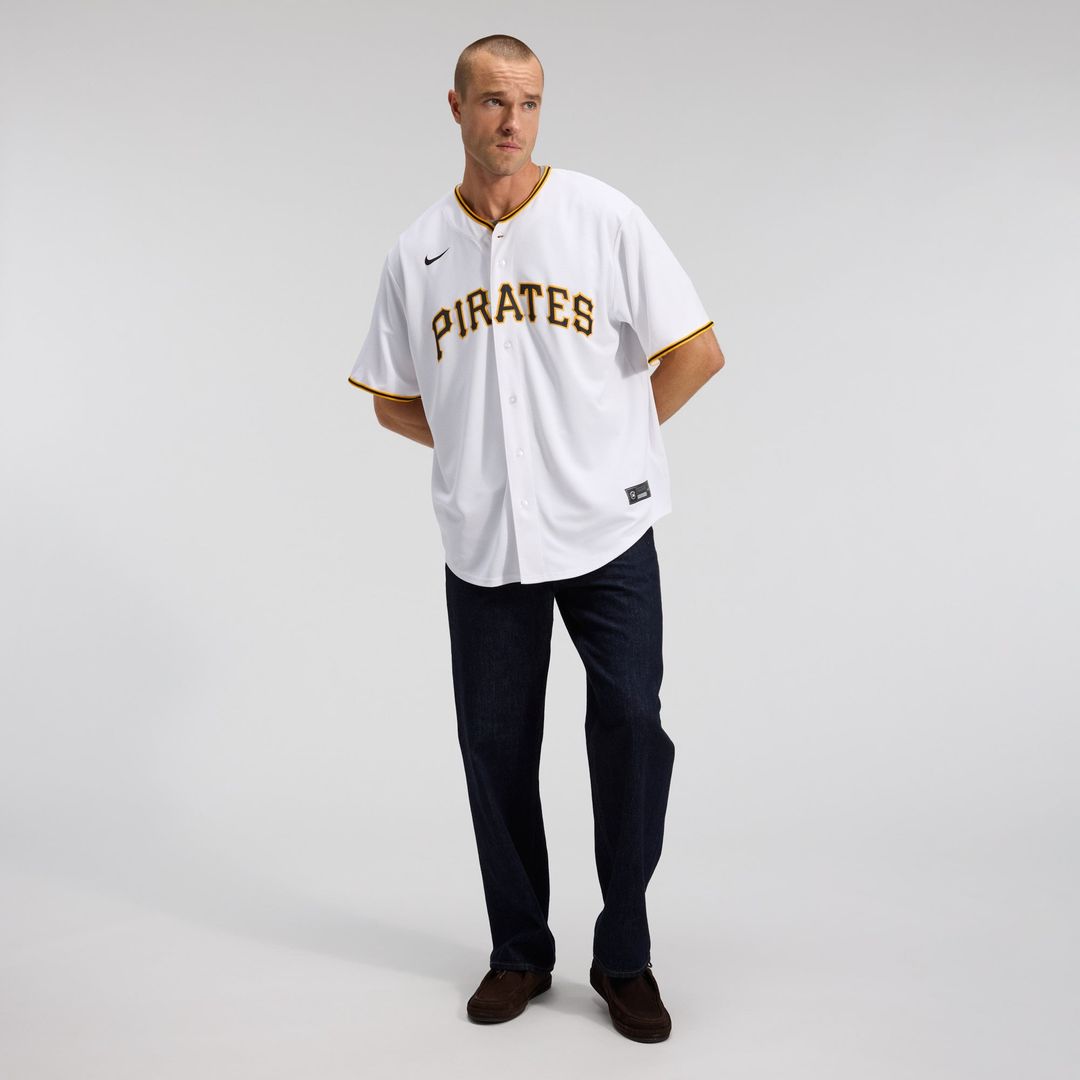 Men's Pittsburgh Pirates Paul Skenes White Home Replica Player Jersey