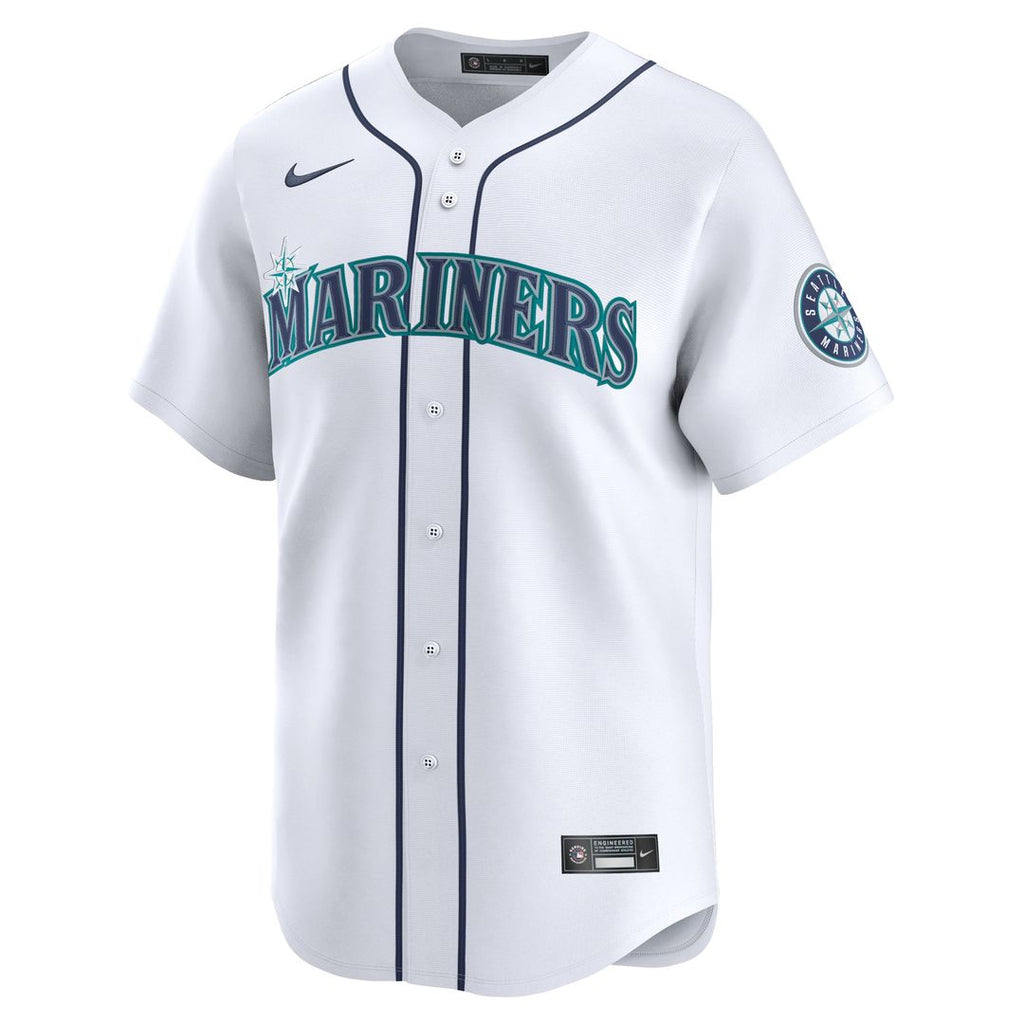 Men's Seattle Mariners Julio Rodríguez White Home Player Jersey