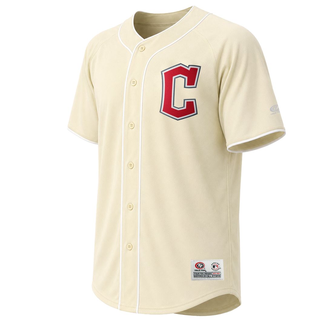 Men's Cleveland Guardians Cream Fashion Jersey