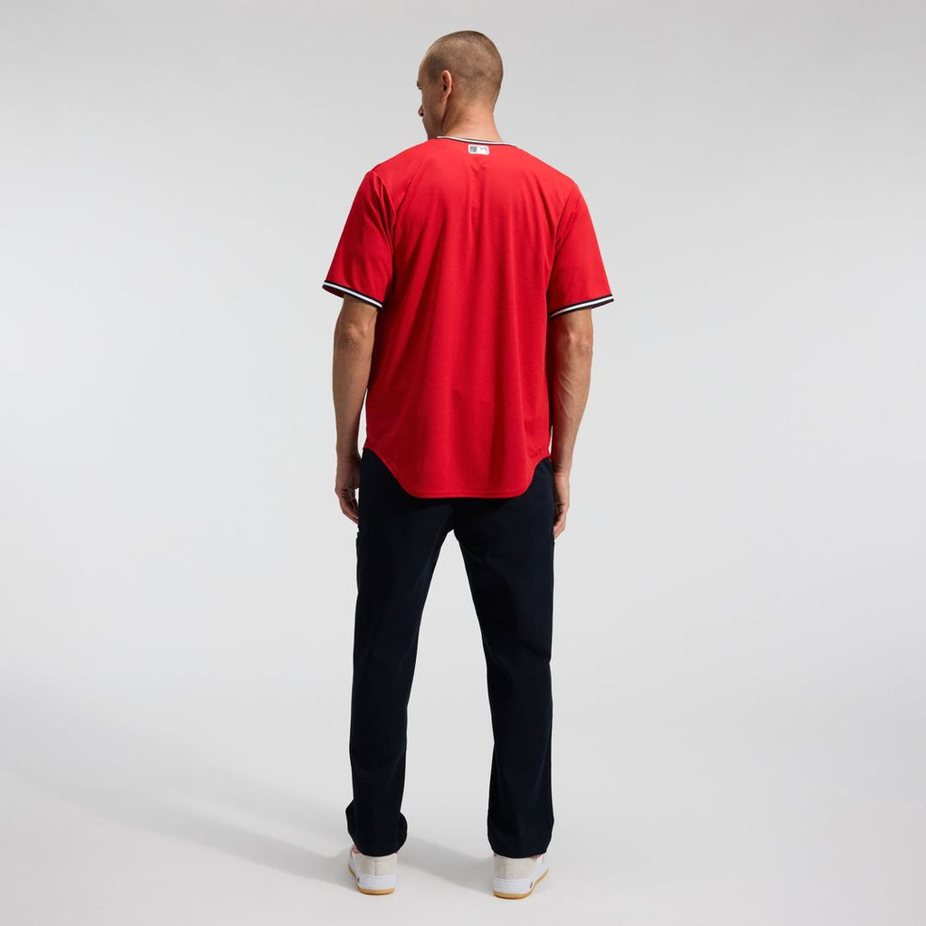 Men's Cleveland Guardians Red Alternate 2 Replica Jersey