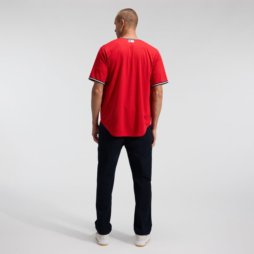 Men's Cleveland Guardians Red Alternate 2 Replica Jersey