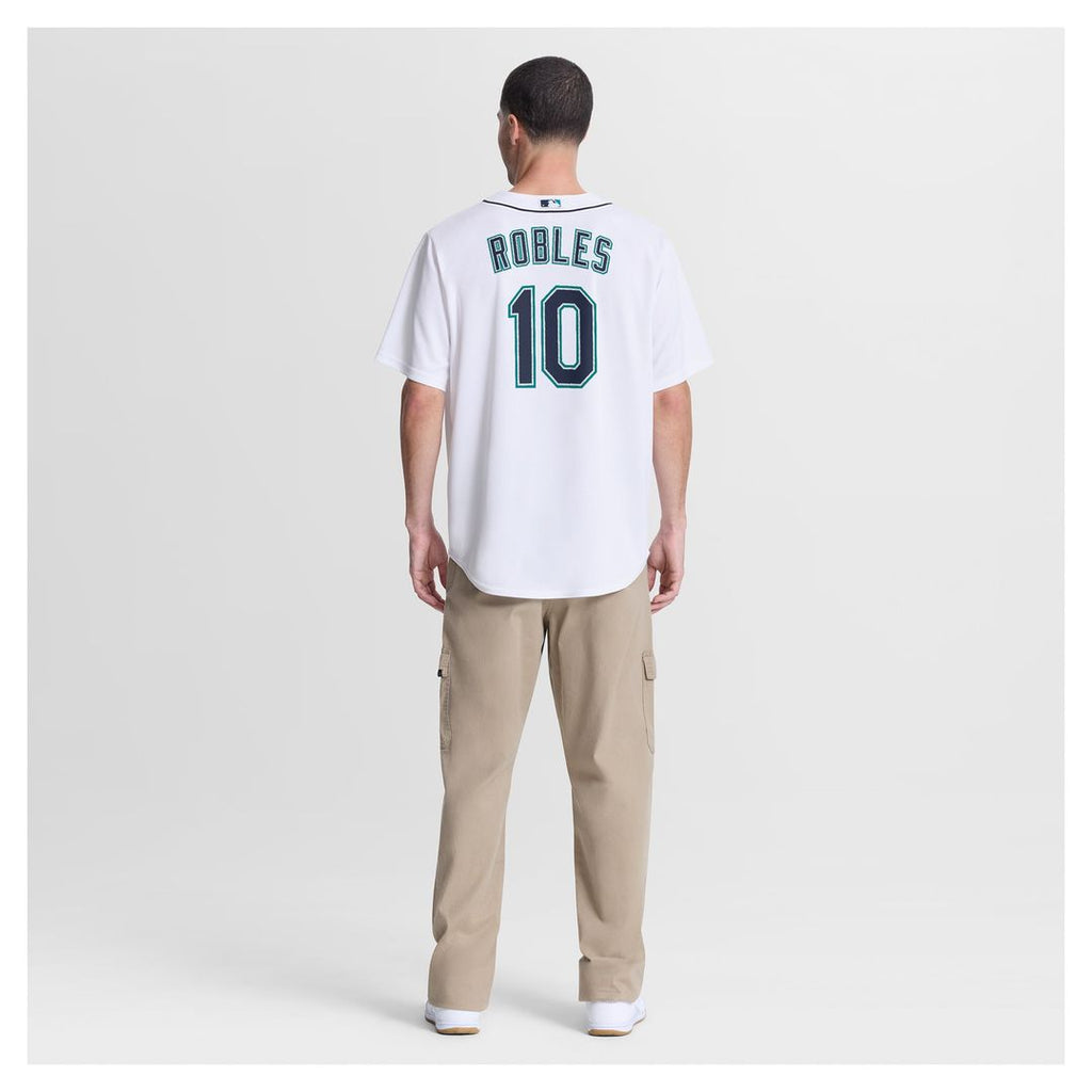 Men's Seattle Mariners Victor Robles White Home Replica Jersey