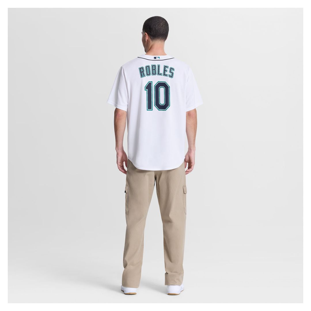 Men's Seattle Mariners Victor Robles White Home Replica Jersey