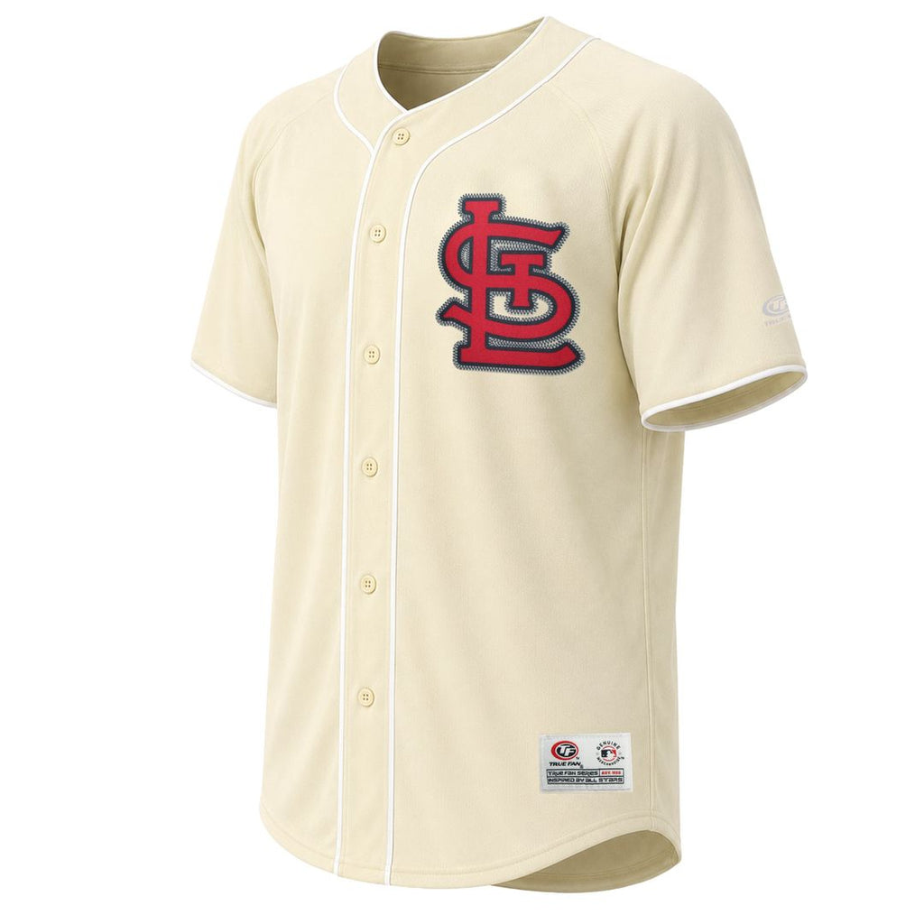 Men's St. Louis Cardinals Cream Fashion Jersey