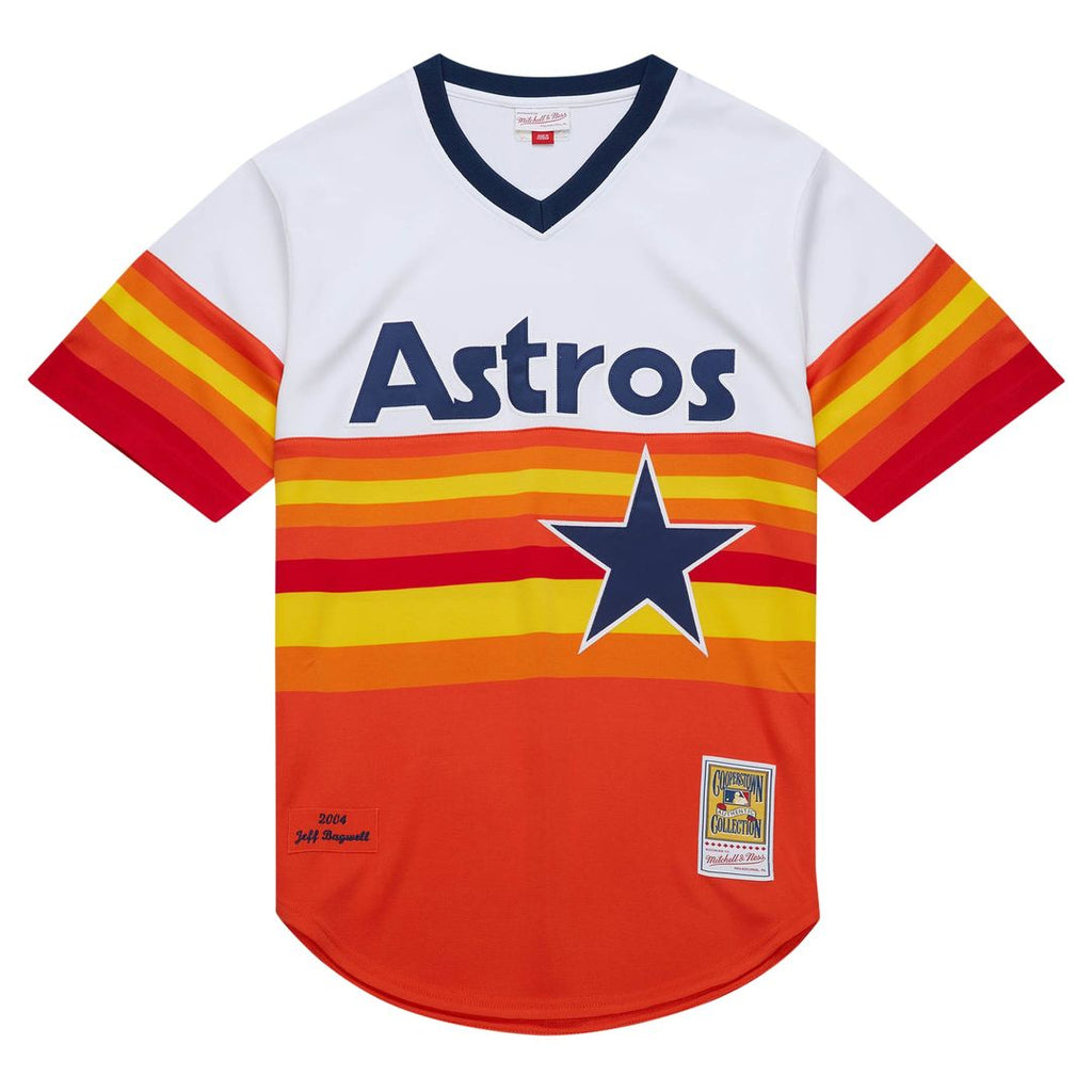Men's Houston Astros Jeff Bagwell White 2004 Throwback Jersey