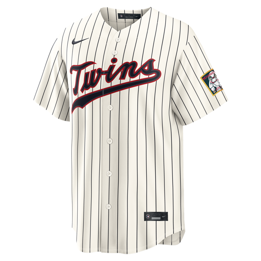 Men's Minnesota Twins Byron Buxton Cream 2026 Field of Dreams Stadium Jersey