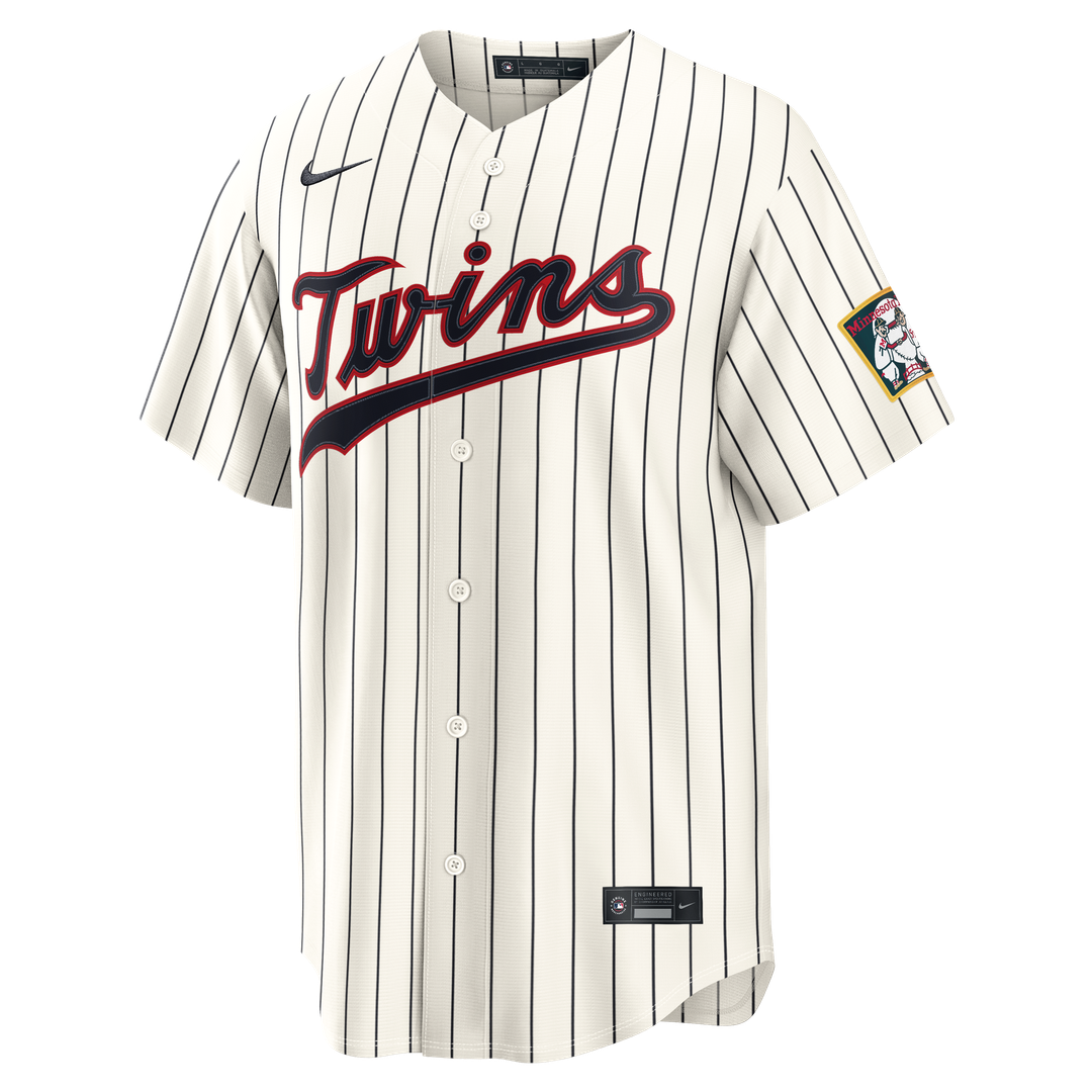 Men's Minnesota Twins Byron Buxton Cream 2026 Field of Dreams Stadium Jersey
