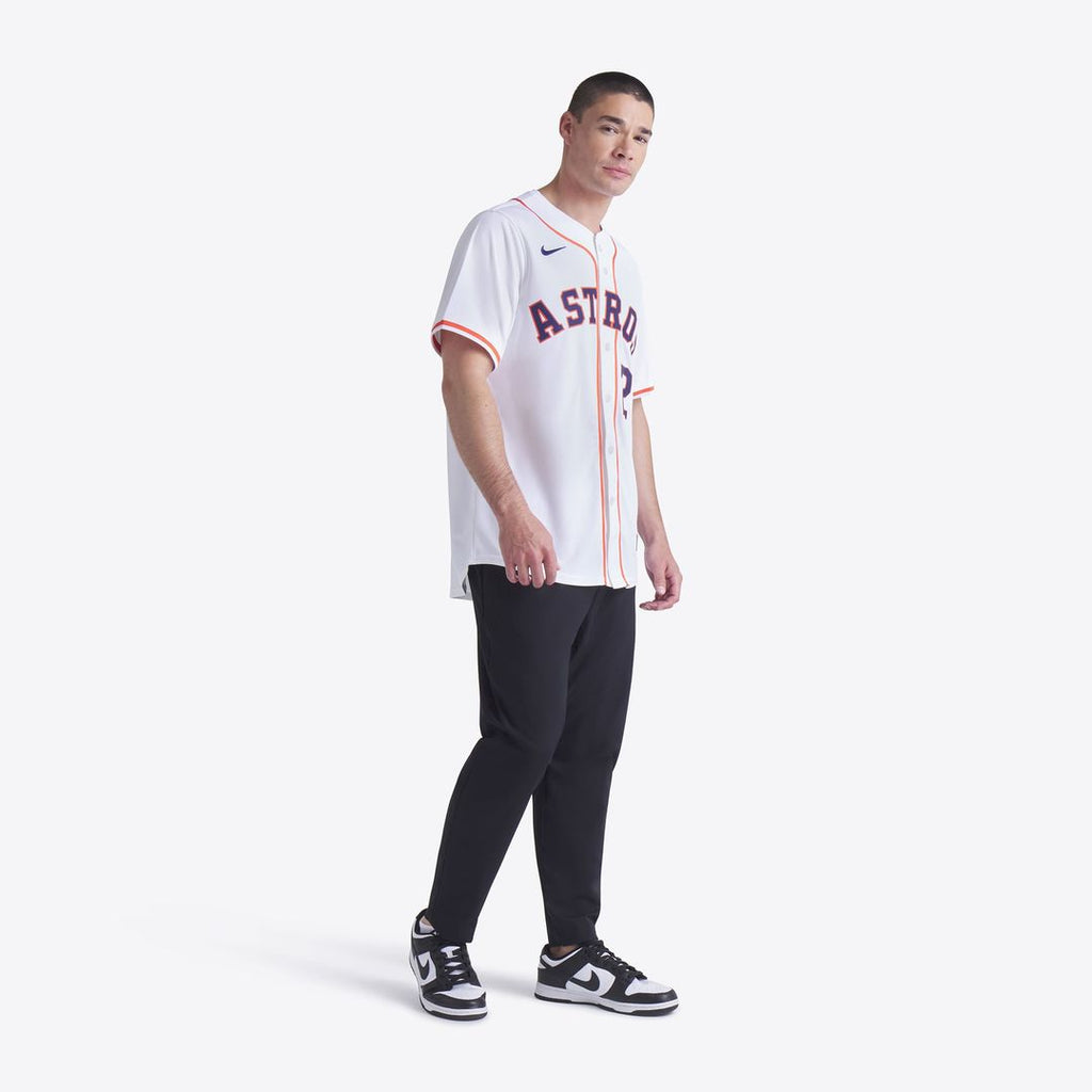 Men's Houston Astros Jose Altuve White Home Player Jersey