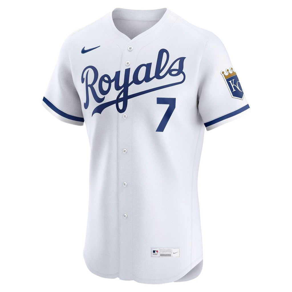 Men's Kansas City Royals Bobby Witt Jr. Royal Alternate 2 Elite Player Jersey