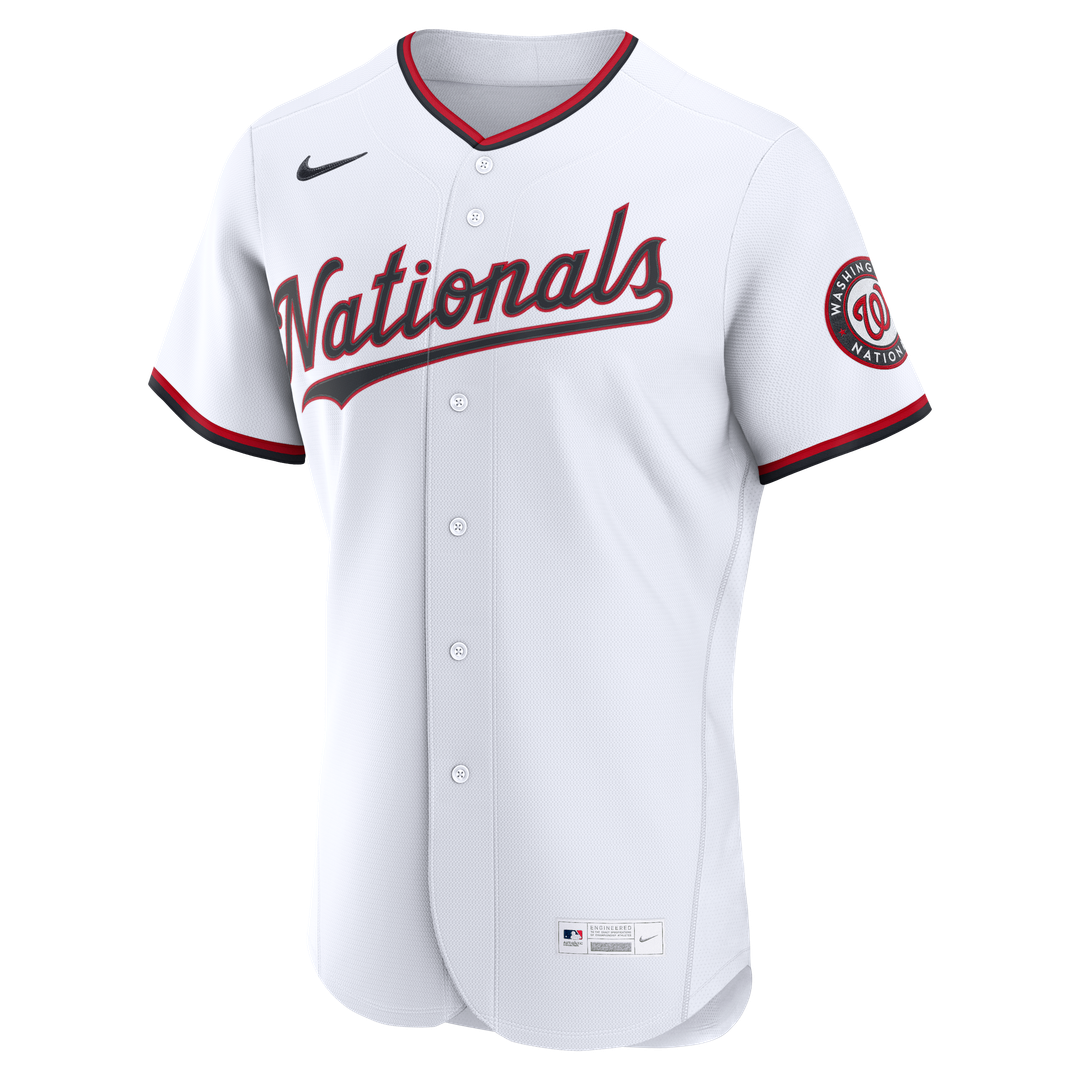 Men's Washington Nationals White Home Jersey