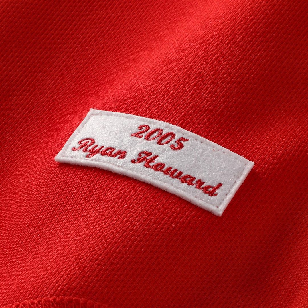 Men's Philadelphia Phillies Ryan Howard Red Batting Practice Jersey