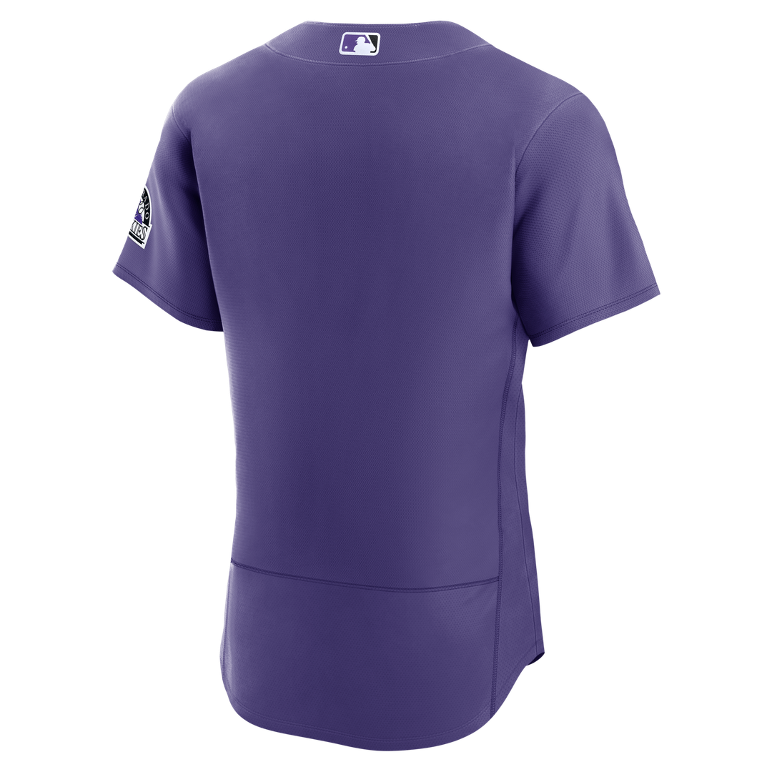 Men's Colorado Rockies Purple Alternate Jersey