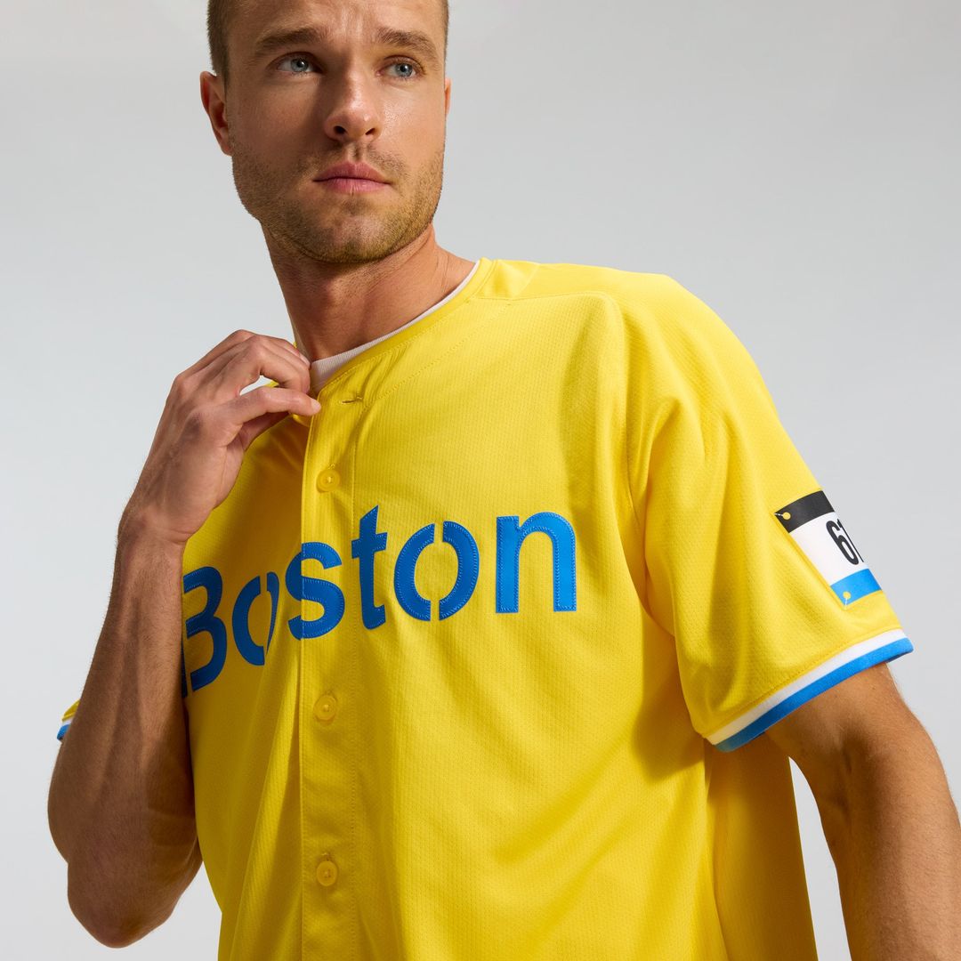 Men's Boston Red Sox Gold City Connect Jersey