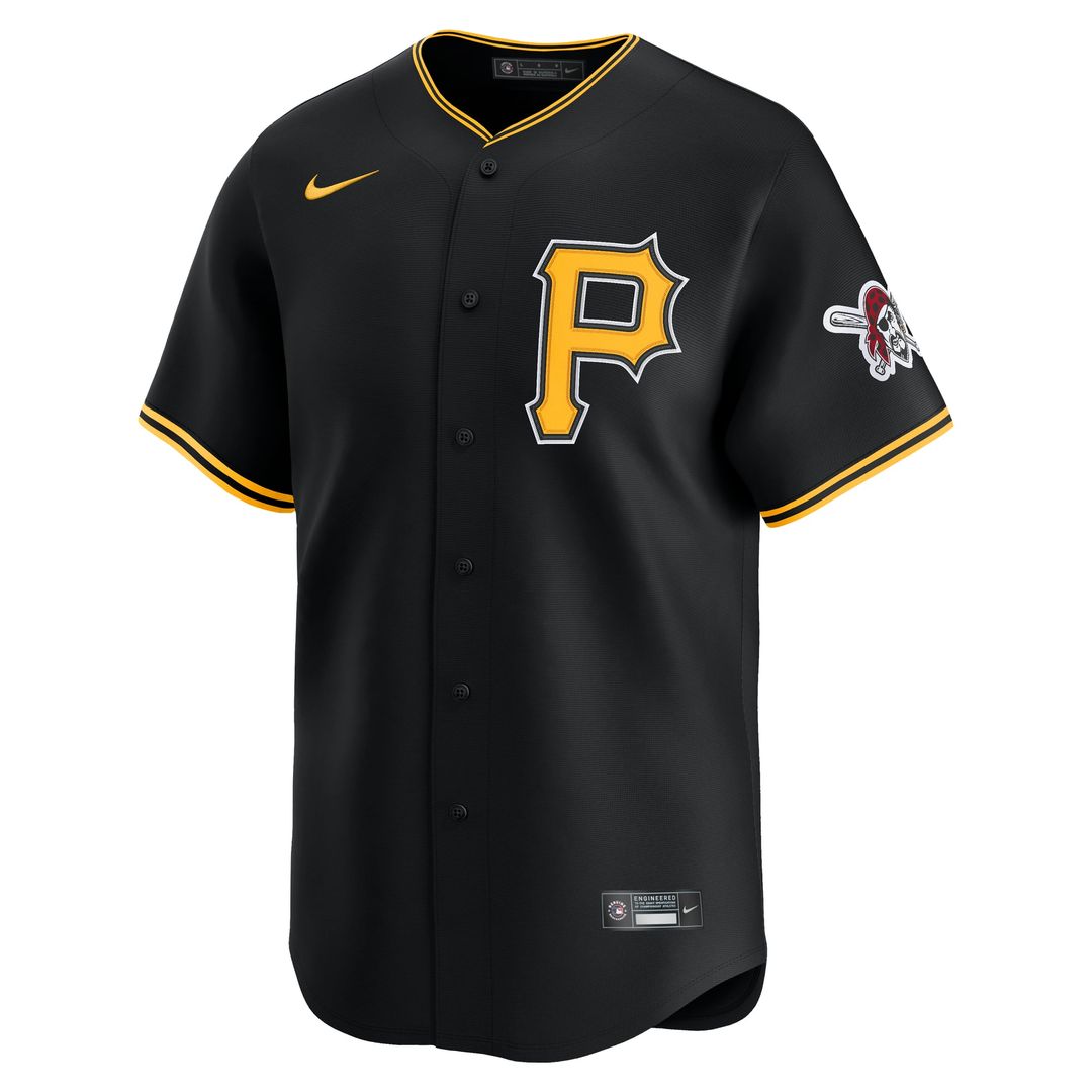 Men's Pittsburgh Pirates Black Alternate Jersey