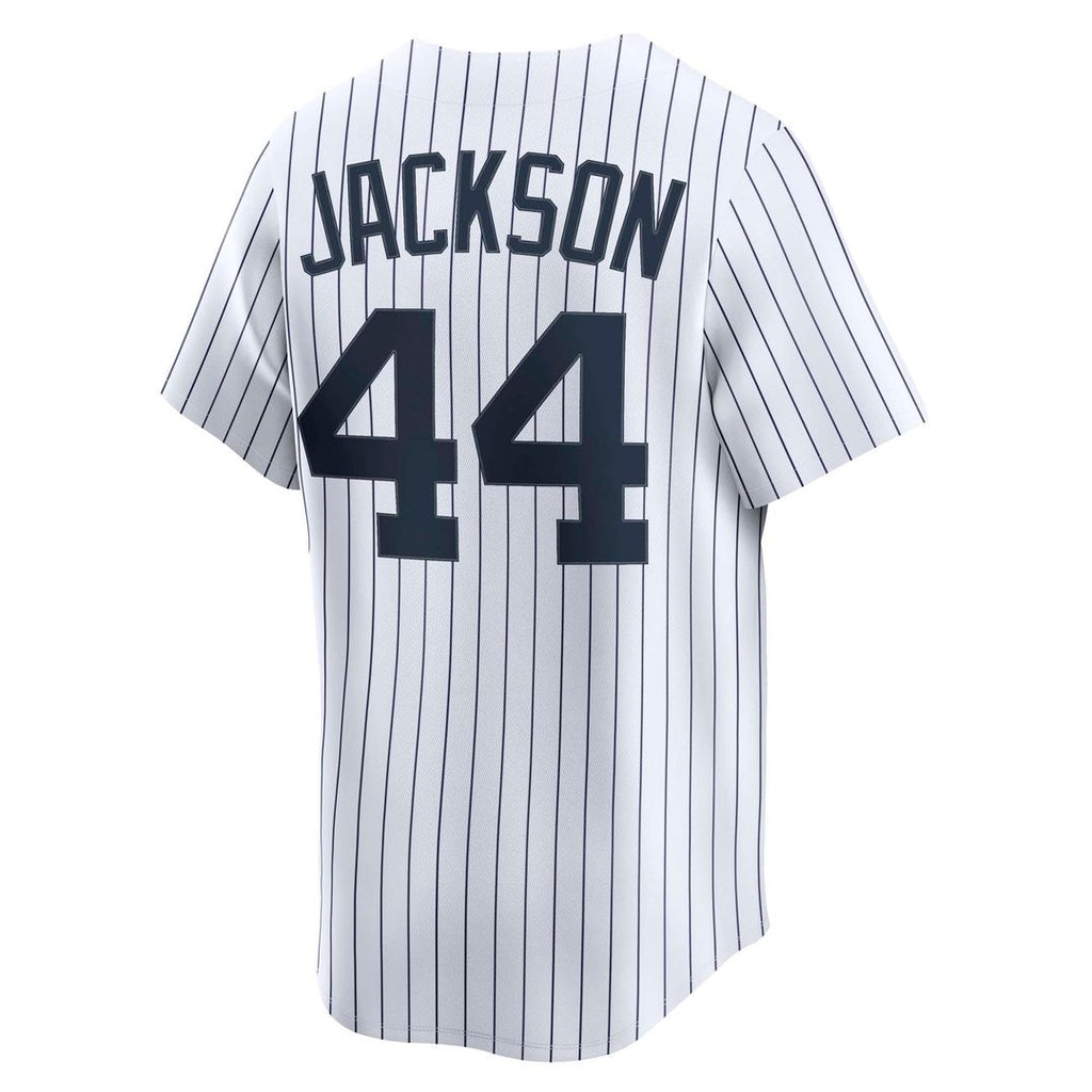 Men's New York Yankees Reggie Jackson White Throwback Jersey
