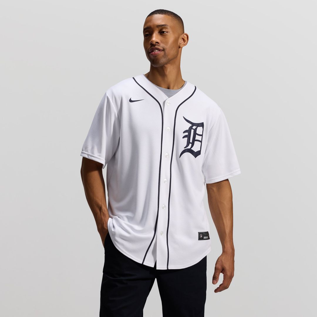 Men's Detroit Tigers Tarik Skubal White Home Player Jersey