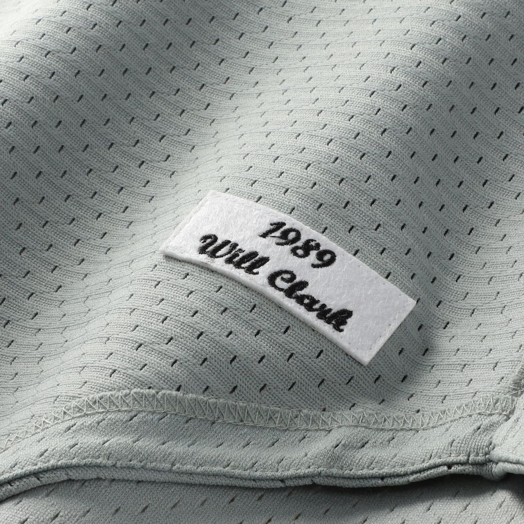 Men's San Francisco Giants Will Clark Gray Batting Practice Jersey