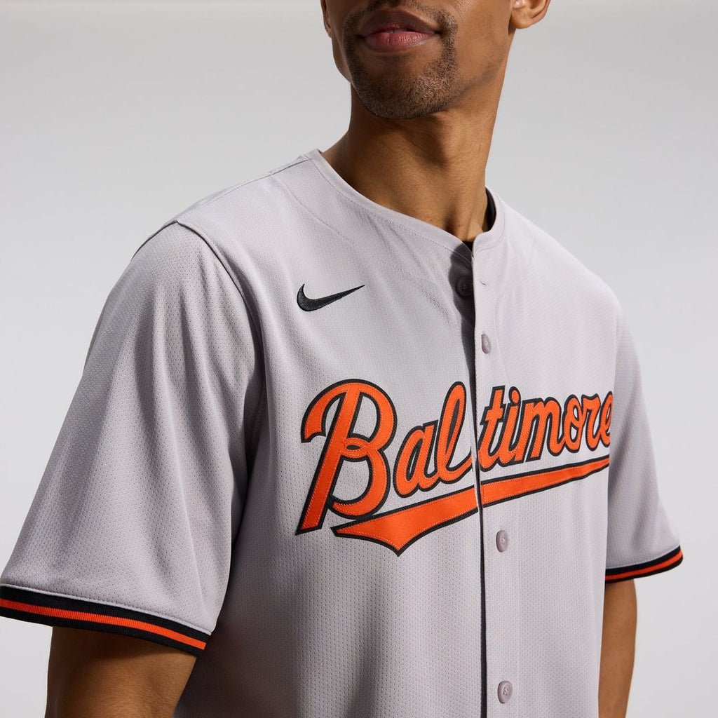 Men's Baltimore Orioles Gray Road Jersey