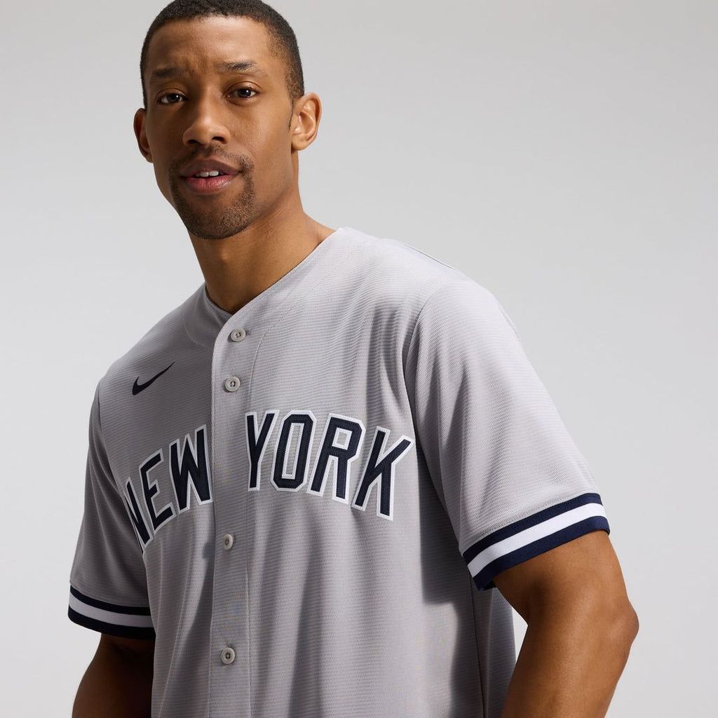 Men's New York Yankees Anthony Volpe Gray Road Replica Jersey