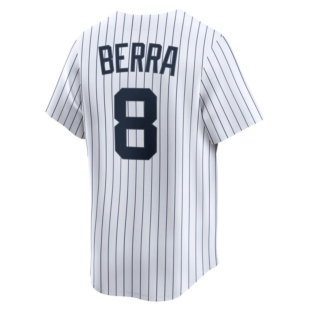 Men's New York Yankees Yogi Berra White Jersey