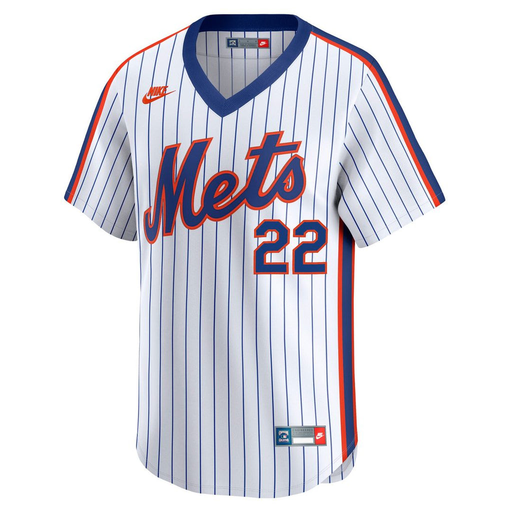 Men's New York Mets Juan Soto White 40th Anniversary Jersey
