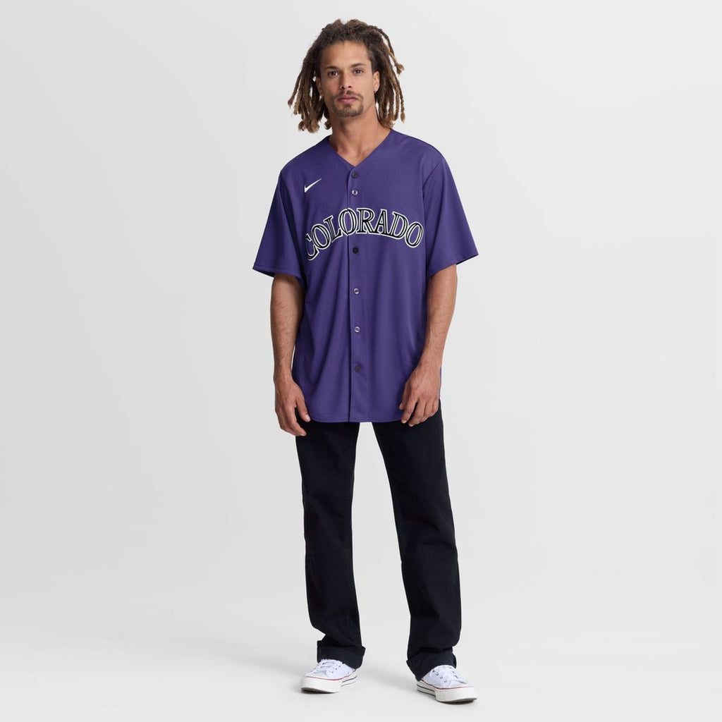 Men's Colorado Rockies Purple Alternate Replica Jersey