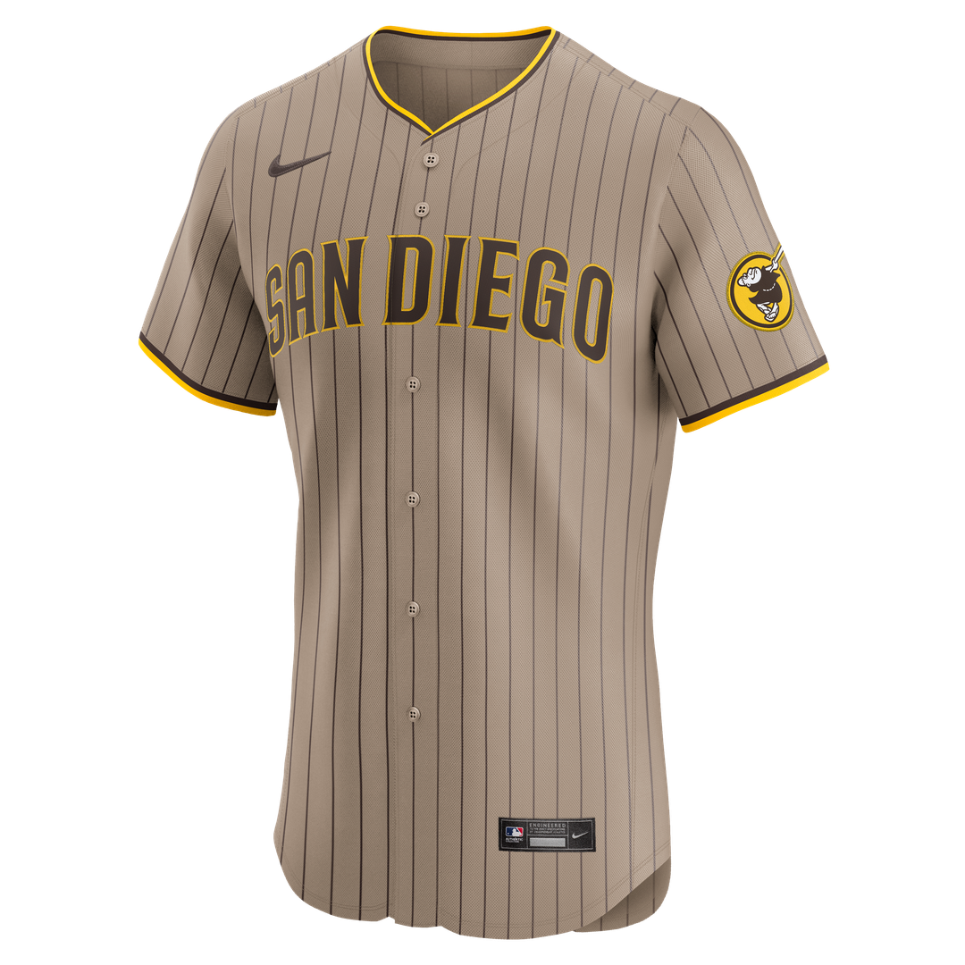 Men's San Diego Padres Fernando Tatis Jr. White Home Elite Jersey