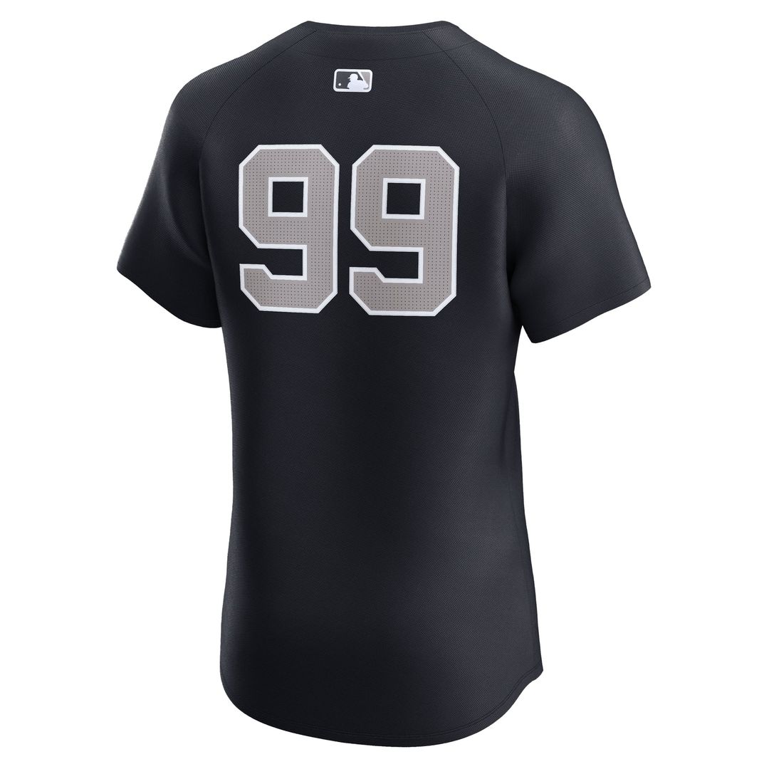 Men's New York Yankees Aaron Judge Navy Alternate 1 Elite Player Jersey