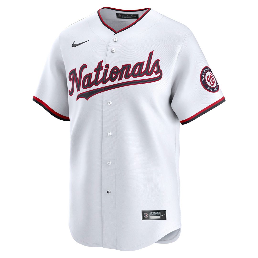 Men's Washington Nationals Dylan Crews White Home Player Jersey