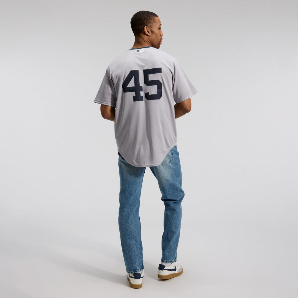 Men's New York Yankees Gerrit Cole Gray Road Replica Jersey