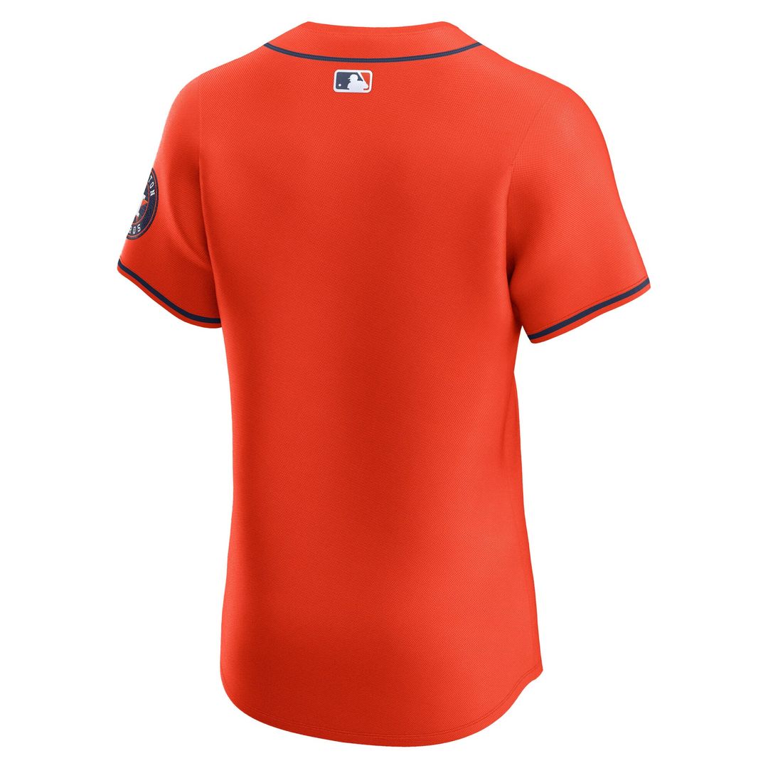 Men's Houston Astros Orange Alternate Elite Jersey