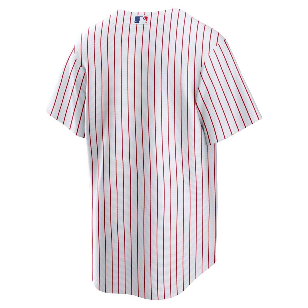 Men's Philadelphia Phillies White Home Replica Team Jersey