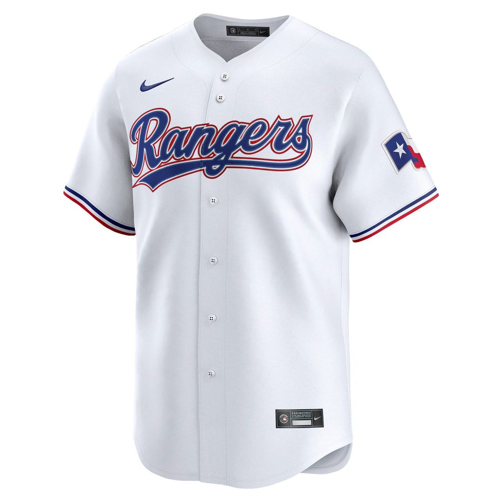 Men's Texas Rangers White Home Jersey