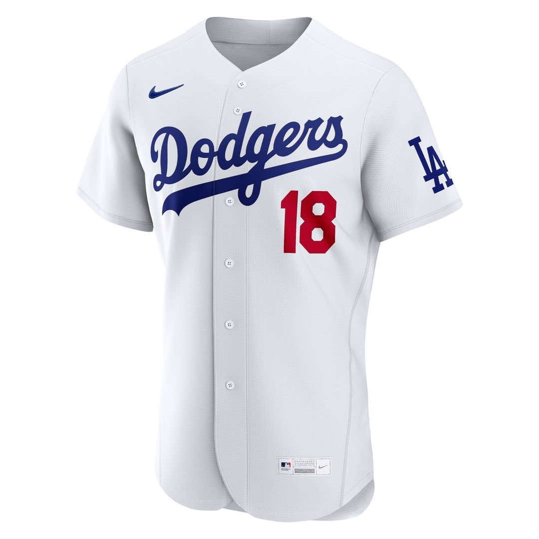 Men's Los Angeles Dodgers Yoshinobu Yamamoto White Home Jersey