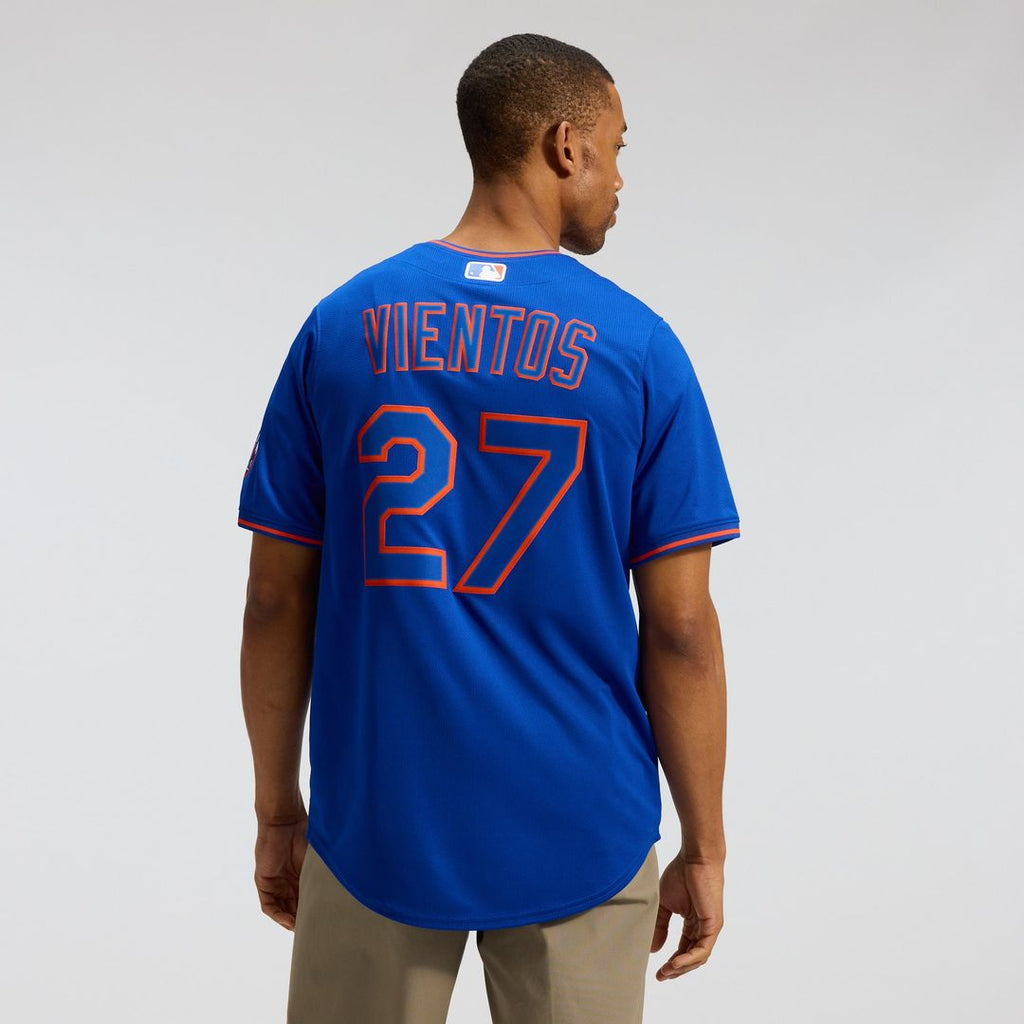 Men's New York Mets Mark Vientos Gray All-Star Jersey